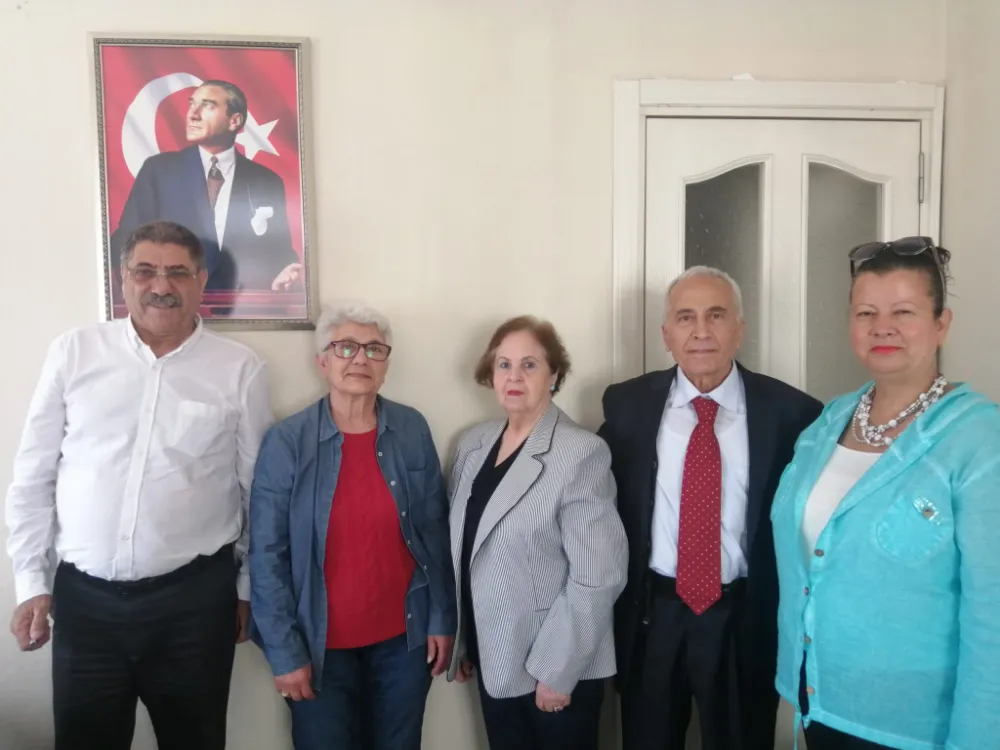 TÜED Adana şubesi başkan adayı Nurettin Yılmaz Anayurt derneğini ziyaret etti