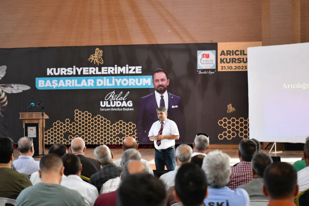 SARIÇAM BELEDİYESİ’NDEN TEORİK VE UYGULAMALI ARICILIK EĞİTİMİ