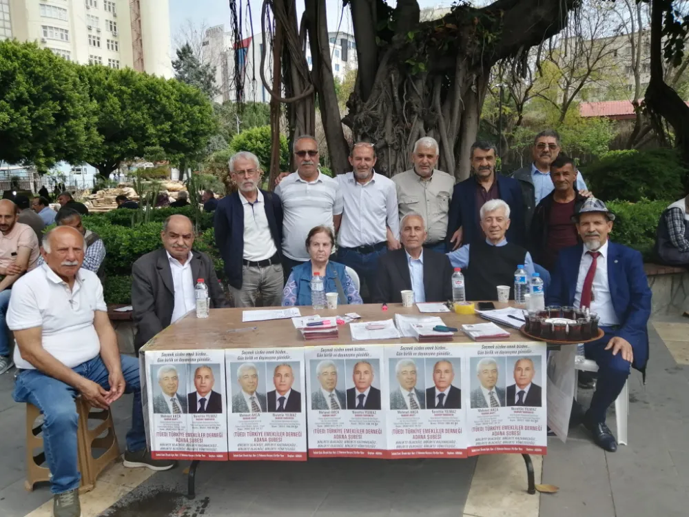 TÜED Adana Şubesi Başkan adayından takdir edilecek bir kampanya