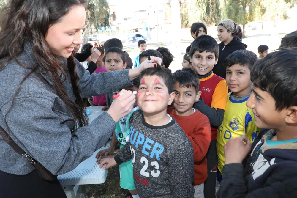 YÜREĞİRLİ ÇOCUKLAR ARA TATİLDE EĞLENCEYE DOYDU