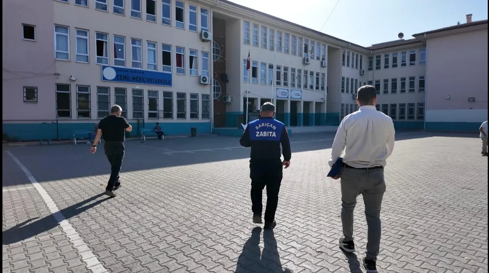 SARIÇAM’DA OKUL KANTİNLERİNE SIKI DENETİM