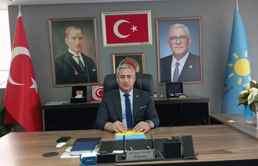 İYİ Parti Adana İl Başkanı Veysel Yıldız