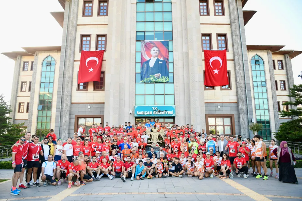 SARIÇAM’DA CUMHURİYET COŞKUSU KOŞUYLA BULUŞTU