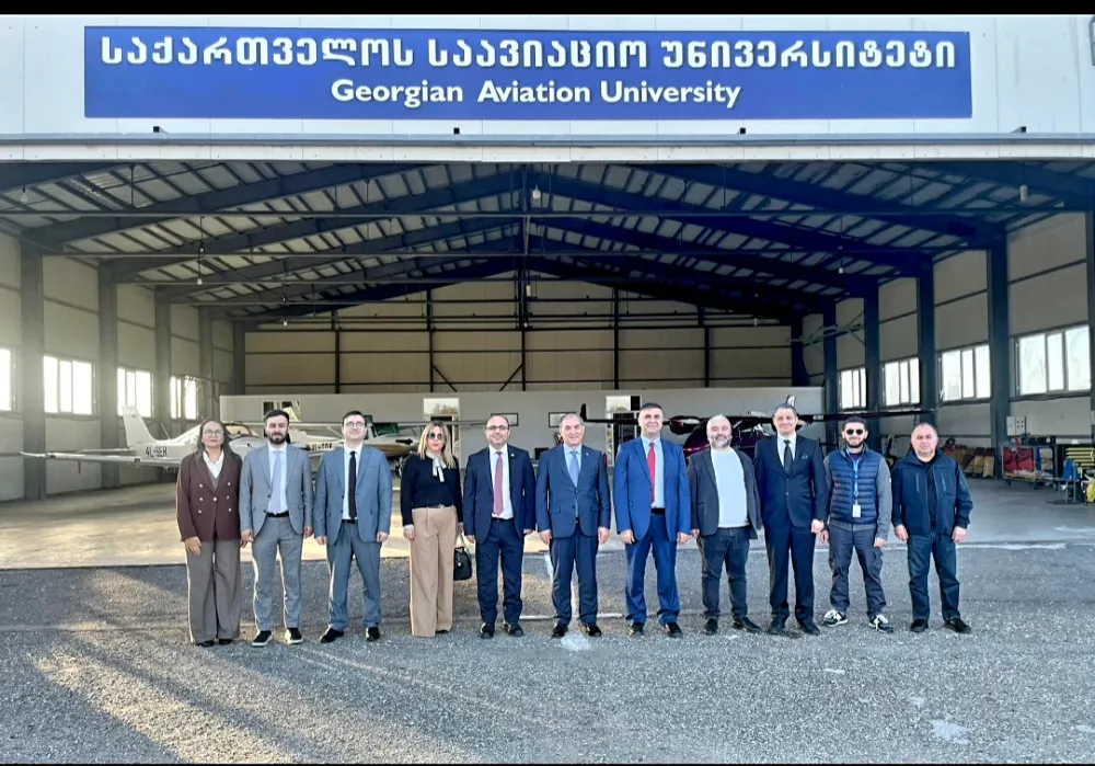 ATÜ Havacılık ve Uzay Bilimlerinde Büyüyor: Gürcistan ile