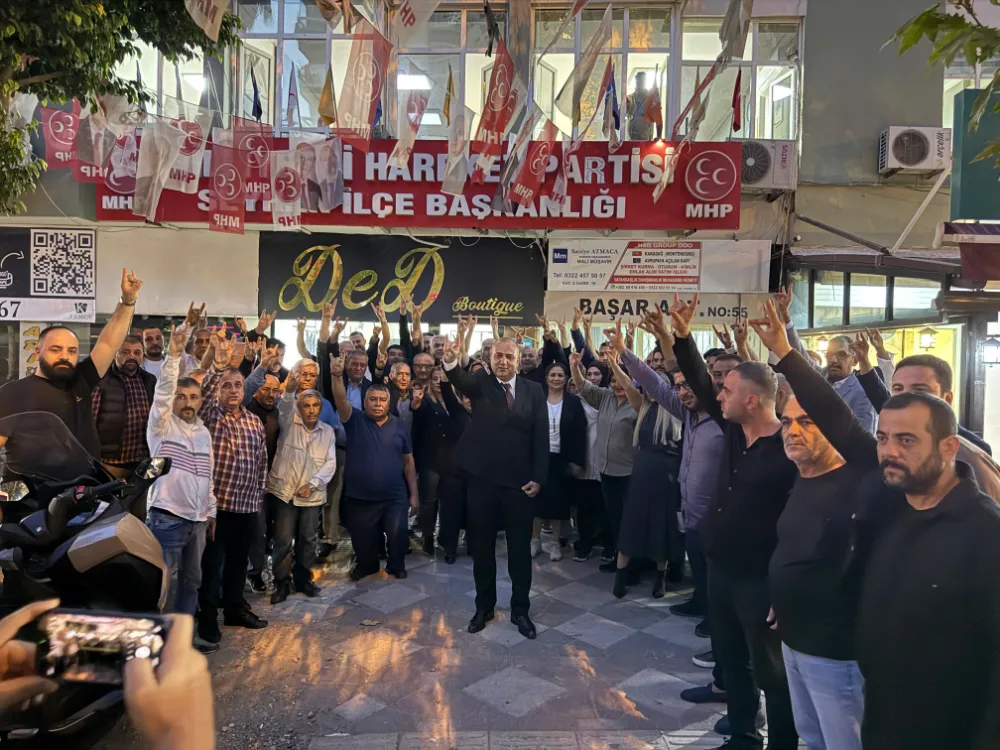 MHP Seyhan İlçe Başkanlığından “Seyhan’da 100 Bin” Hedefi Doğrultusunda Toplu Katılım Töreni