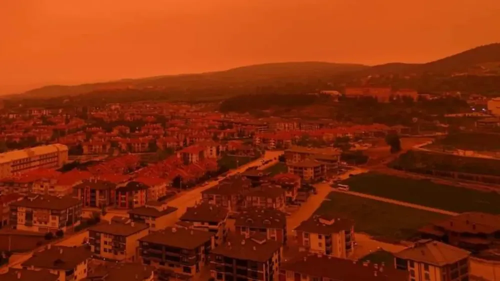 Hafta sonu gökyüzümüzü çöl tozu kaplayacak!