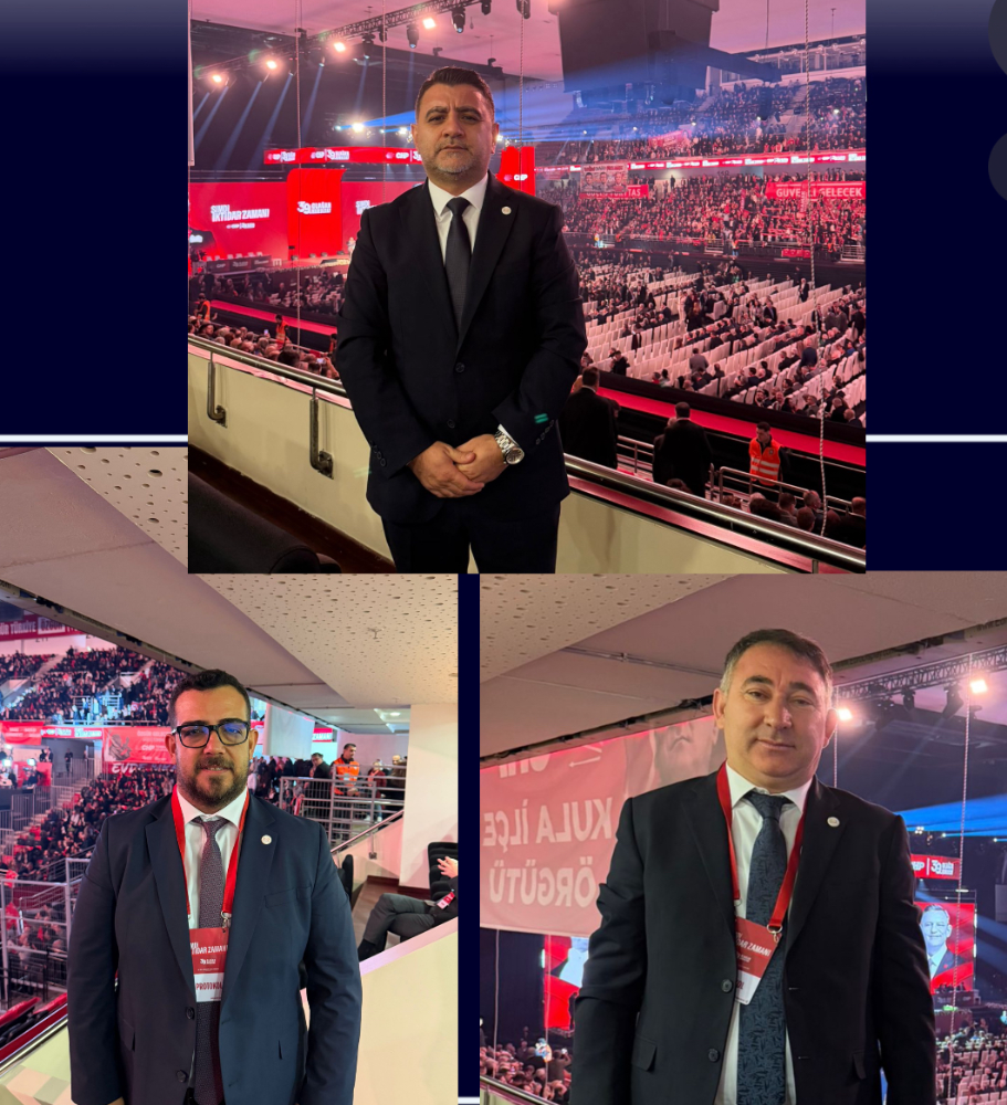 Genç Parti Genel Başkanı Şahindur ve ağır topları CHP Genel Kurultayındaydılar