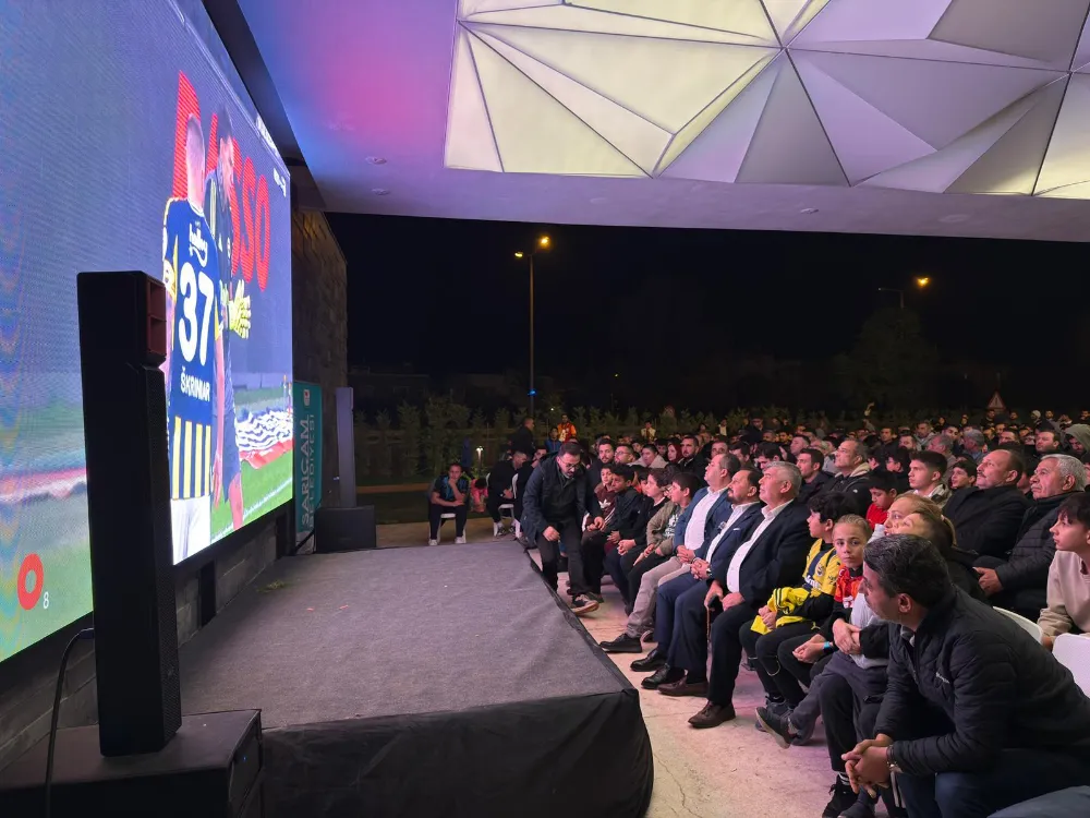 SARIÇAM’DA DERBİ COŞKUSU BAŞKAN ULUDAĞ’LA ZİRVEYE ÇIKTI