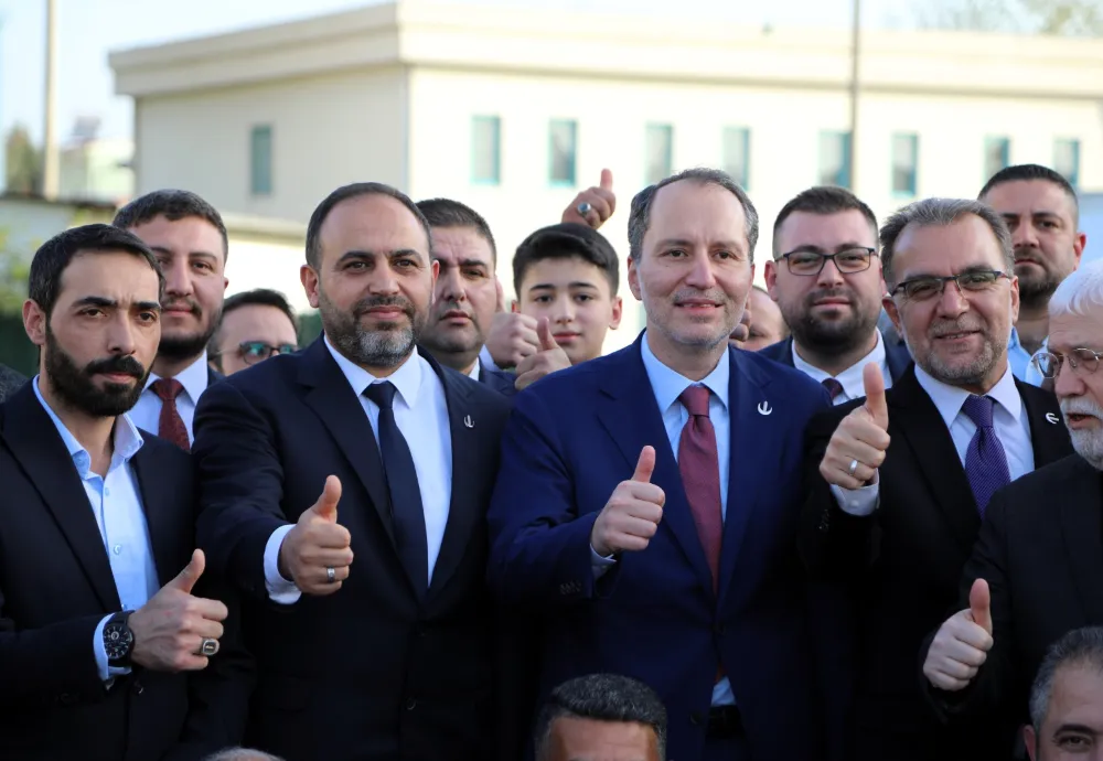 YENİDEN REFAH PARTİSİ GENEL BAŞKANI ERBAKAN, CEYHAN