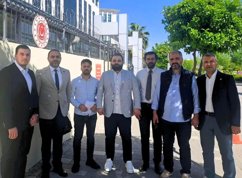 YENİDEN REFAH PARTİSİ ADANA TEŞKİLATINDAN GAZZE İÇİN GÖNÜLLÜ ASKERLİK BAŞVURUSU