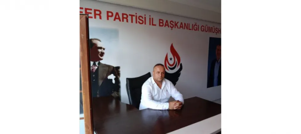ZAFER PARTİSİ GÜMÜŞHANE İL BAŞKANI KASIM DEMİR: “DEPREMLER UYARIYOR, ANCAK YÖNETİM DUYMUYOR”