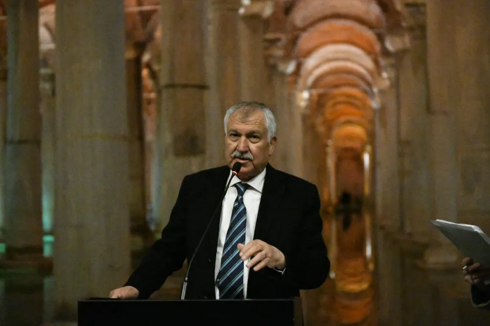Türk ve Alman Belediye Başkanları Yerebatan Sarnıcı’nda bir araya geldi