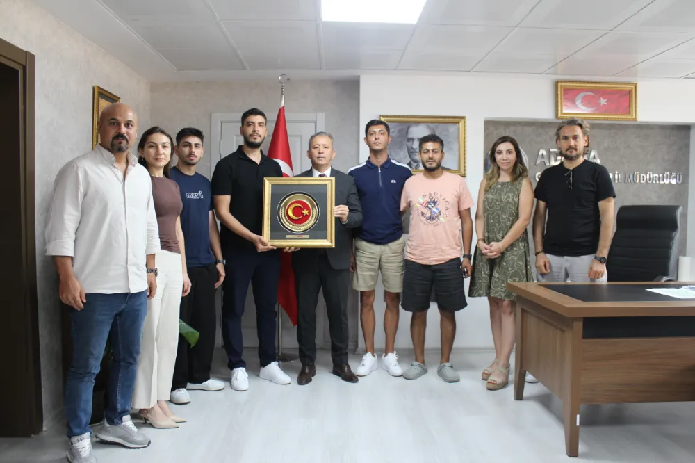 Genç DAİMFED’den İl Müdürü Mustafa Loğoğlu’na Anlamlı Ziyaret