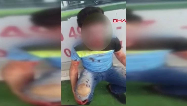 Tacizciye sokak ortasında meydan dayağı