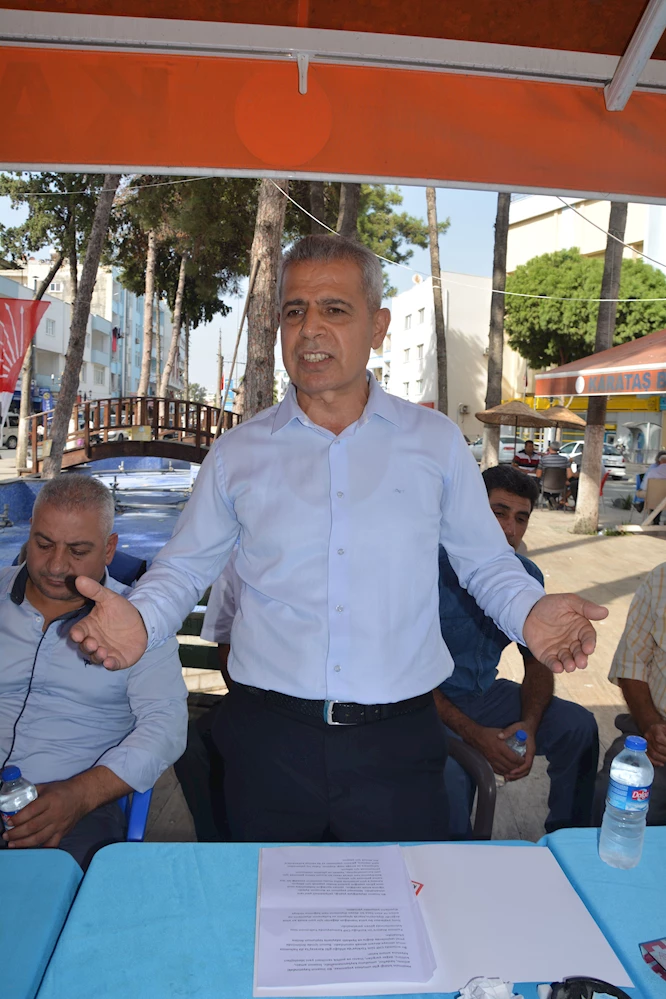 Mehmet Kaymaz’dan CHP’den Karataş Belediye Başkan aday adayı