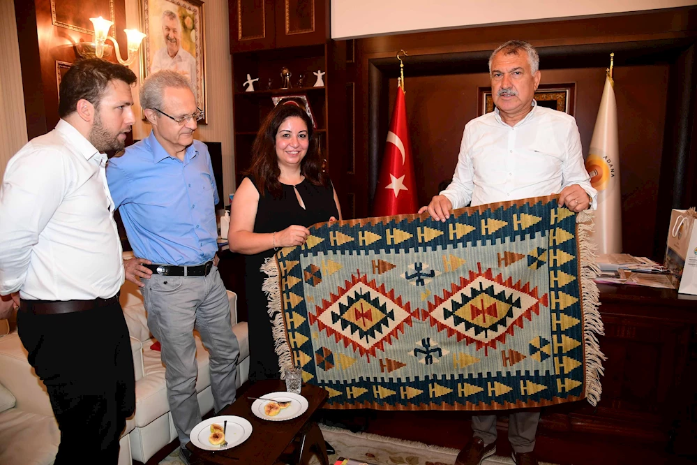 Adana’nın mega projeleri için Zeydan Karalar’a yıldırım ziyaret