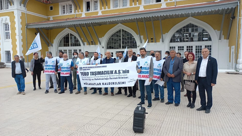 BTS Adana Şubesi Başkanı Tonguç Özkan TCDD Taşımacılık A.Ş.’nin Mulakatlardaki Hukuksuzluklarına Dikkatleri Çekti